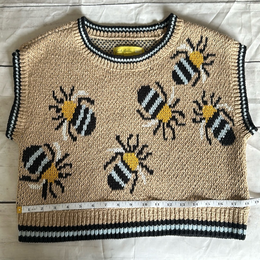 Sarah Garden exclusively for Maeve (Anthropologie) bee sweater